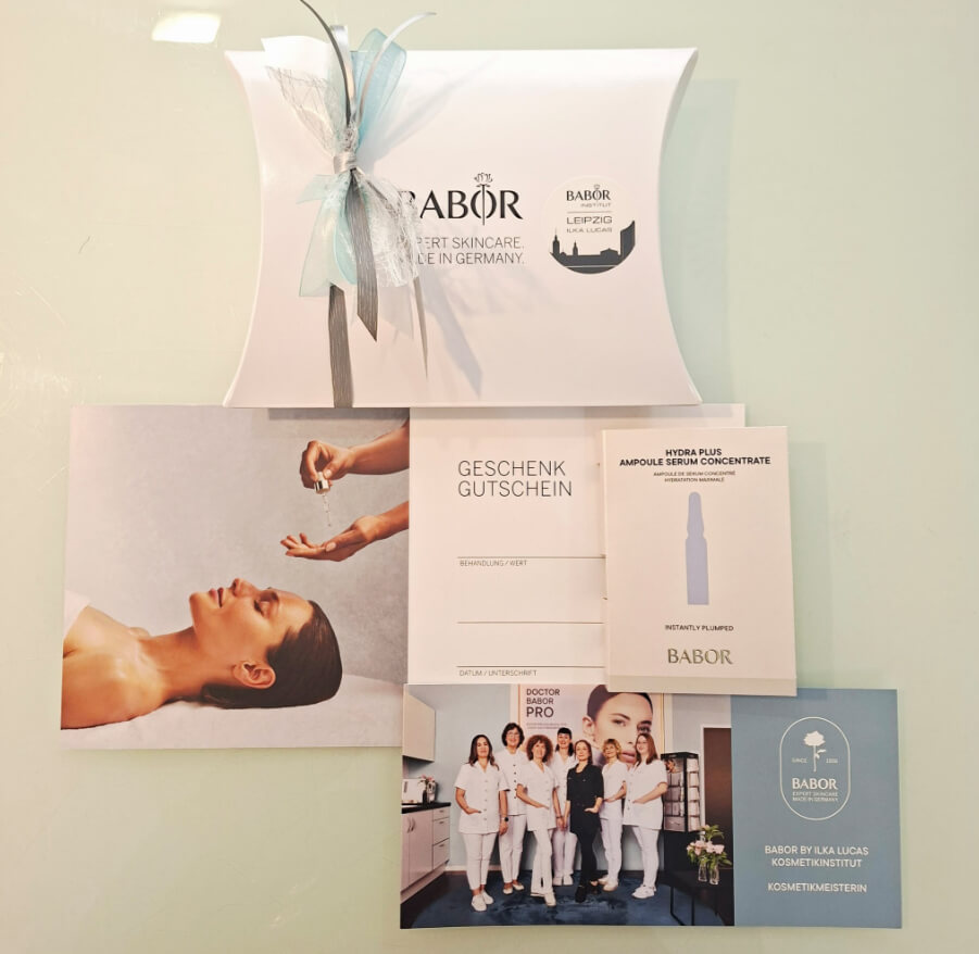 BABOR Gutscheine Kosmetikinstitut Ilka Lucas