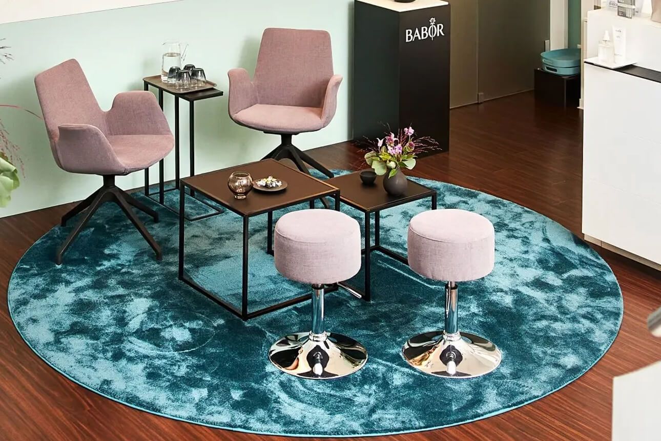 Empfangsbereich Kosmetik Lucas Leipzig