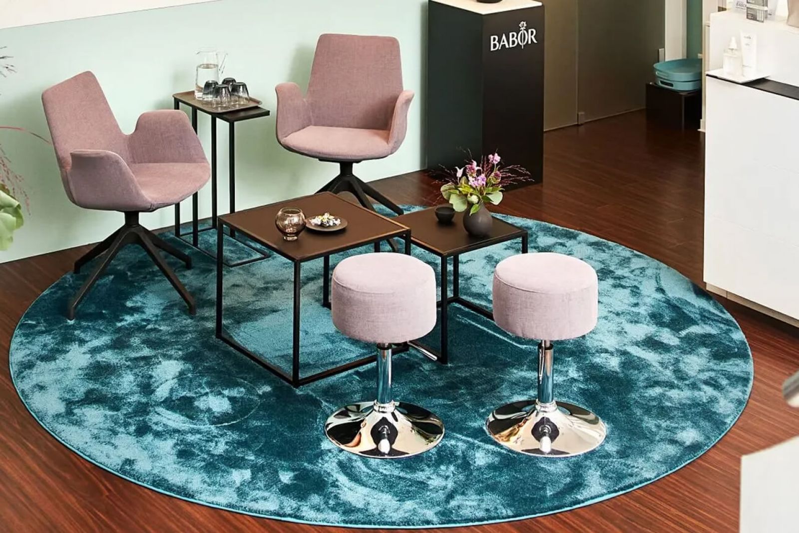 Empfangsbereich Kosmetik Lucas Leipzig